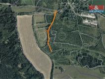 Prodej louky, Mašťov, 3400 m2