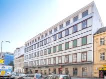 Pronájem kanceláře, Praha - Karlín, Sokolovská, 321 m2