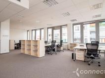 Pronájem kanceláře, Praha - Karlín, Rohanské nábřeží, 145 m2