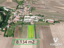 Prodej podílu pole, Křesín, 1016 m2