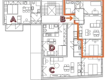Prodej bytu 3+kk, Praha - Košíře, Holečkova, 55 m2