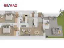 Prodej bytu 3+kk, Praha - Smíchov, Kováků, 68 m2