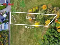 Prodej pozemku pro bydlení, Květná, 1689 m2