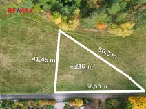 Prodej pozemku pro bydlení, Květná, 1246 m2