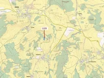 Dražba pozemku, Zálezly, 3813 m2