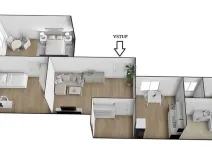 Pronájem bytu 3+kk, Brno - Staré Brno, Pekařská, 75 m2