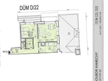 Prodej bytu 3+kk, Brno, Chvalovka, 62 m2