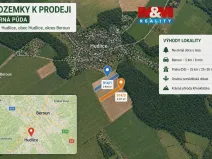 Prodej pole, Hudlice, 6151 m2