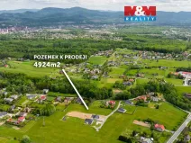 Prodej pozemku pro bydlení, Třinec - Nebory, 4924 m2