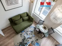Prodej atypického bytu, Praha, Sokolská, 17 m2