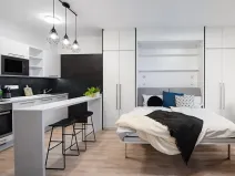 Pronájem bytu 1+kk, Praha - Hlubočepy, Vítové, 33 m2