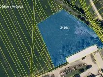 Dražba pozemku, Vyškov, 8890 m2
