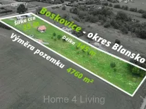 Prodej pozemku pro bydlení, Boskovice, Rovná, 4760 m2