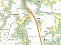 Dražba pozemku, Soutice, 417 m2