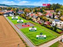 Prodej pozemku pro bydlení, Třemošná - Záluží, 562 m2
