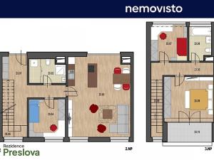 Prodej bytu 4+kk, Ostrava, Preslova, 113 m2