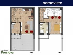 Prodej bytu 2+kk, Ostrava, Preslova, 67 m2