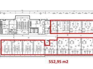 Pronájem kanceláře, Písek, Vladislavova, 552 m2