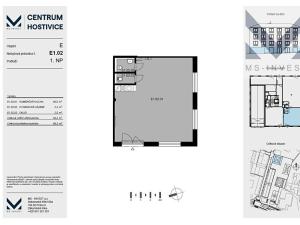 Prodej obchodního prostoru, Hostivice, Čsl. armády, 66 m2