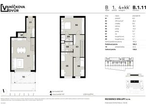 Prodej bytu 4+kk, Kralupy nad Vltavou, 106 m2