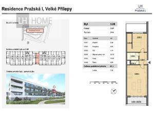 Prodej bytu 2+kk, Velké Přílepy, 67 m2