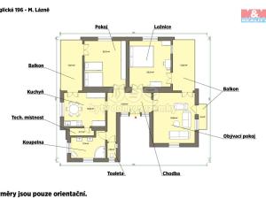 Pronájem bytu 3+1, Mariánské Lázně - Úšovice, Anglická, 115 m2