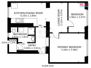 Prodej bytu 3+1, Prachovice, Školní, 49 m2