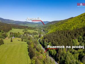 Prodej pozemku pro bydlení, Bělá pod Pradědem - Domašov, 1350 m2