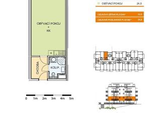 Prodej bytu 1+kk, Olomouc, 35 m2