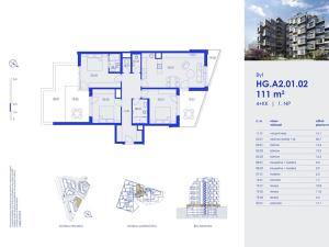 Prodej bytu 4+kk, Praha - Strašnice, Ramonova, 110 m2