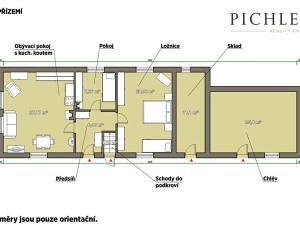 Prodej rodinného domu, Hlohovice, 62 m2