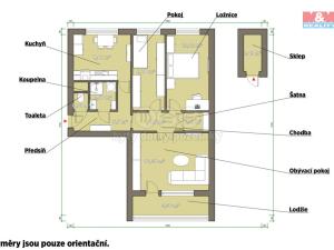 Prodej bytu 3+1, Nýřany, Havířská, 62 m2