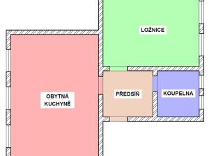 Prodej bytu 2+kk, Trutnov, Voletinská, 43 m2