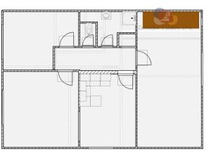 Prodej bytu 2+1, Křtiny, 81 m2