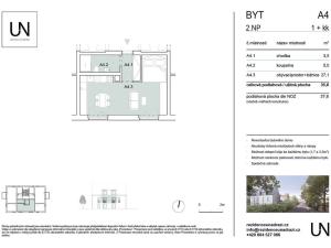 Prodej bytu 1+kk, Třeboň, Za nádražím, 37 m2