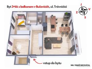 Prodej bytu 3+kk, Bučovice, Trávnická, 97 m2