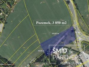 Prodej pozemku pro komerční výstavbu, Čáslav - Čáslav-Nové Město, Jeníkovská, 3850 m2