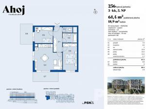 Prodej bytu 3+kk, Praha - Modřany, Československého exilu, 61 m2