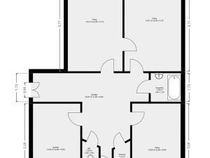 Prodej bytu 3+1, Pardubice, náměstí Čs. legií, 95 m2