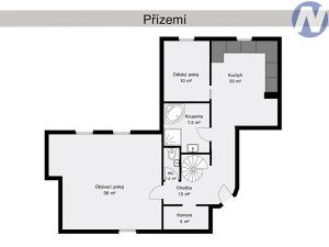 Pronájem bytu 4+1, Hluboká nad Vltavou, Masarykova, 131 m2