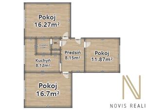 Prodej bytu 3+1, Holýšov, Pod Makovým vrchem, 69 m2