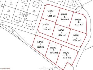 Prodej pozemku pro bydlení, Louňovice pod Blaníkem, 1056 m2