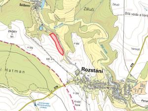 Prodej podílu zemědělské půdy, Rozstání, 21997 m2