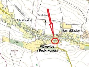 Prodej podílu zahrady, Vlčkovice v Podkrkonoší, 244 m2