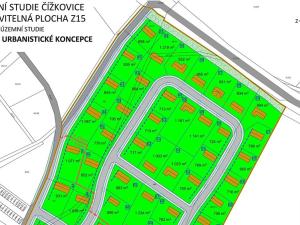 Prodej pozemku pro bydlení, Čížkovice, Růžová, 2480 m2