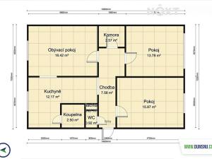 Prodej bytu 3+1, Zábřeh, Severovýchod, 72 m2