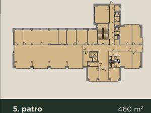 Pronájem kanceláře, Hradec Králové, Nerudova, 30 m2