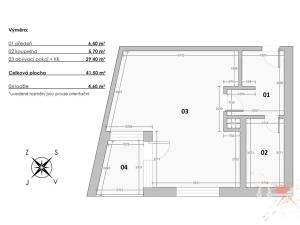 Prodej bytu 1+kk, Praha - Michle, U plynárny, 42 m2