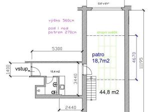 Pronájem kanceláře, Hradec Králové, Pospíšilova, 79 m2