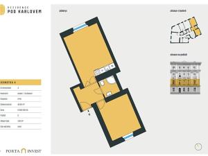 Prodej bytu 2+kk, Praha - Vinohrady, Pod Karlovem, 48 m2